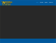 Tablet Screenshot of dnickell.com